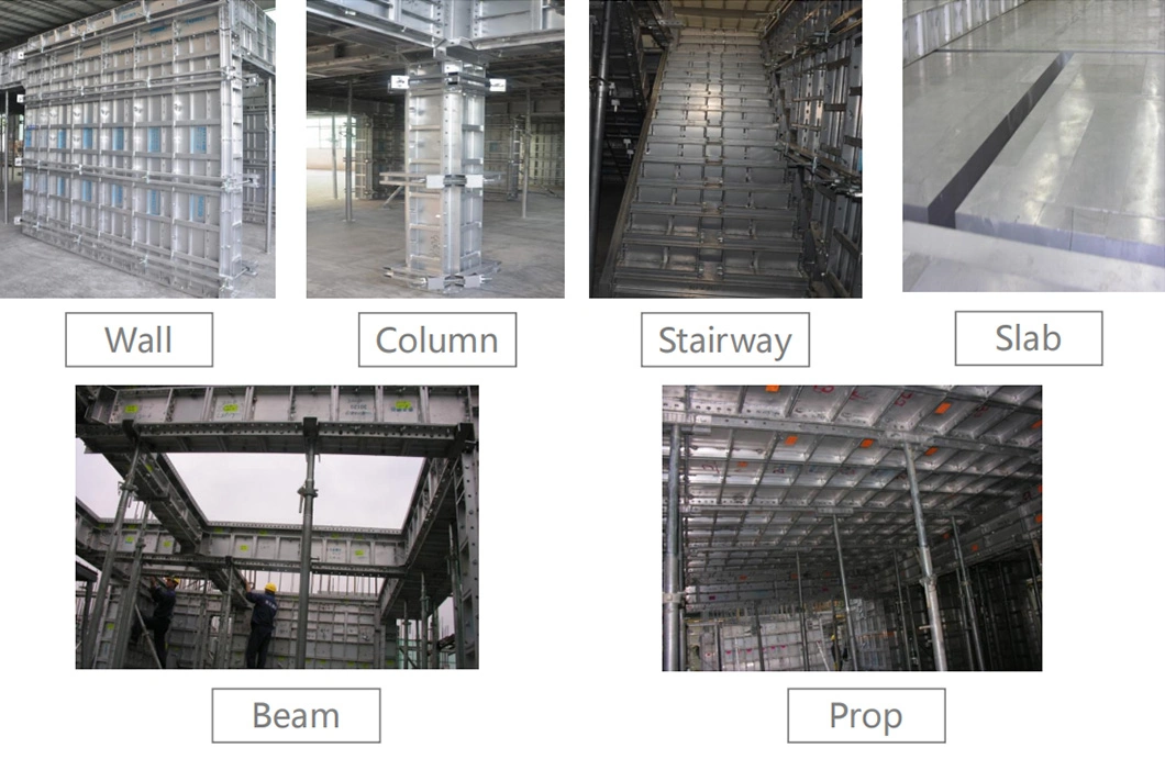 Slab Formwork Flying Aluminium Formwork System Floor/Slab Aluminum Alloy System