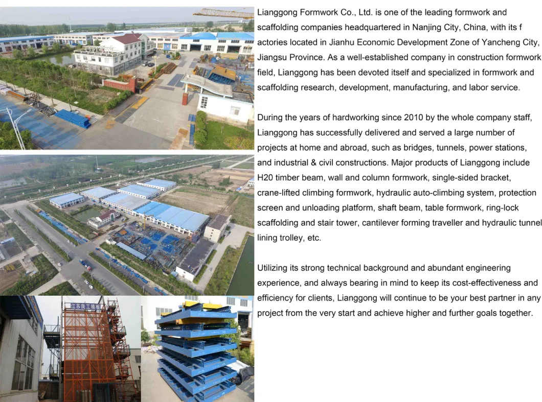 Lianggong Economical and Practical Lightweight Aluminum Frame Formwork System